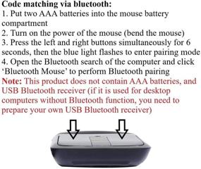 img 1 attached to Wireless Foldable Bluetooth Portable Ergonomic