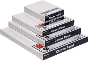 img 3 attached to Madisi Painting Canvas Panels Multi Pack - 5x7, 8x10, 9x12, 11x14 (8 of Each) - 32 Pack - Ideal for Artistic Creations and Painting Projects