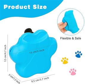 img 3 attached to 🐶 FYY Dog Treat Pouch: Portable Silicone Dispenser with Magnetic Closure and Waist Clip - Ideal for Training and On-the-Go Rewards!