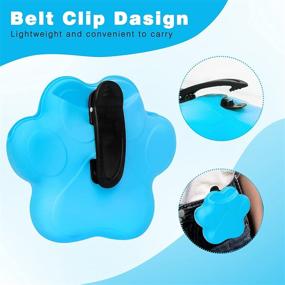 img 2 attached to 🐶 FYY Dog Treat Pouch: Portable Silicone Dispenser with Magnetic Closure and Waist Clip - Ideal for Training and On-the-Go Rewards!