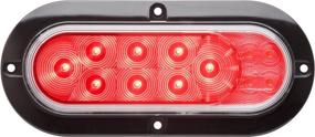 img 1 attached to 🔴 Enhanced Optronics STL211XRFHB 4-inch LED Combo Stop/Turn/Tail/Back-Up Light, Red