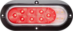 img 2 attached to 🔴 Enhanced Optronics STL211XRFHB 4-inch LED Combo Stop/Turn/Tail/Back-Up Light, Red