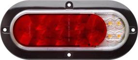 img 3 attached to 🔴 Enhanced Optronics STL211XRFHB 4-inch LED Combo Stop/Turn/Tail/Back-Up Light, Red