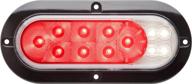 🔴 enhanced optronics stl211xrfhb 4-inch led combo stop/turn/tail/back-up light, red logo