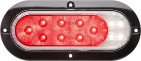 img 4 attached to 🔴 Enhanced Optronics STL211XRFHB 4-inch LED Combo Stop/Turn/Tail/Back-Up Light, Red