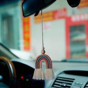 img 3 attached to Handmade Accessories Rearview Ornaments Decoration