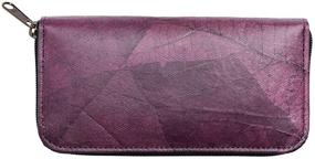 img 3 attached to Handmade Leaf Leather Womens Wallet Women's Handbags & Wallets for Wallets