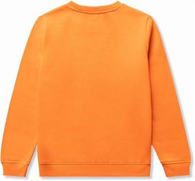 img 3 attached to 👕 DOTDOG Unisex Youth Soft Brushed Fleece Crewneck Sweatshirt: Perfect for Boys or Girls (Age 3-12 Years)