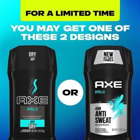 img 1 attached to 💪 AXE Apollo Men's Antiperspirant Deodorant Stick - 2.7 oz