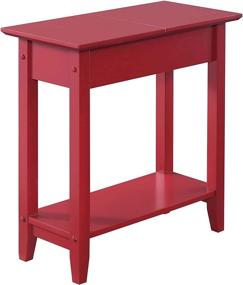 img 4 attached to Convenience Concepts American Heritage Table Furniture