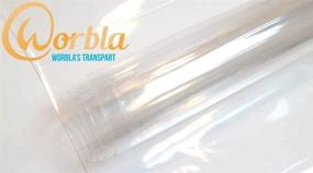 img 1 attached to Worbla CLEAR TranspArt Size M (29x19 Inch Sheet) - Top-Grade Thermoplastic Material Ideal for Cosplay and Crafts