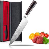 chefs knife stainless ergonomic restaurant logo