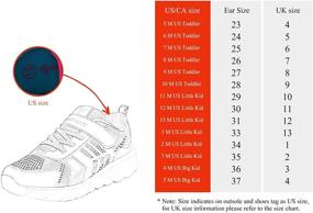 img 3 attached to DREAM PAIRS KD18002K Lightweight Breathable Sports & Fitness and Running