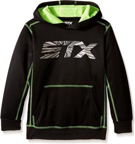 img 1 attached to 👕 Comfortable and Cozy: STX Little and Big Boys' Fleece Pullover Hoodie Sweatshirt