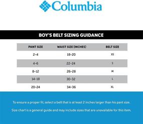 img 1 attached to Columbia Boys' Big Casual Jean Belt: Sturdy and Stylish Accessories for Your Little Gentlemen