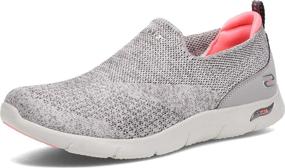 img 4 attached to Skechers Womens Arch Refine Slip Women's Shoes and Athletic