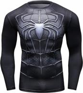 superhero compression workout running athletic outdoor recreation for climbing logo