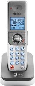 img 1 attached to 📞 AT&T SL80108 DECT 6.0 Cordless Expansion Handset - Titanium & Carbonite