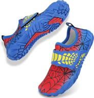 kids toddler non slip barefoot sneakers sports & fitness for water sports logo