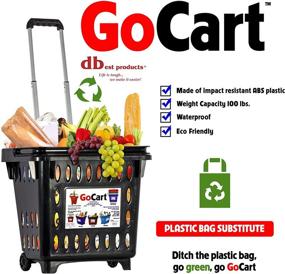 img 1 attached to 🛒 Dbest Products Shopping Basket for Go Cart