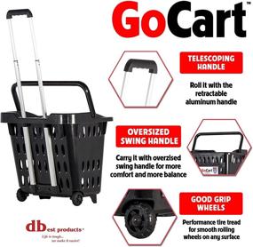 img 3 attached to 🛒 Dbest Products Shopping Basket for Go Cart