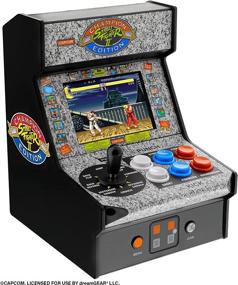 img 2 attached to 🕹️ My Arcade Street Fighter II Champion Edition Micro Player - Fully Playable, CO/VS Link for Multiplayer, 7.5" Collectible, Full Color Display, Battery/Micro USB Powered (DGUNL-3283)