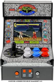 img 4 attached to 🕹️ My Arcade Street Fighter II Champion Edition Micro Player - Fully Playable, CO/VS Link for Multiplayer, 7.5" Collectible, Full Color Display, Battery/Micro USB Powered (DGUNL-3283)