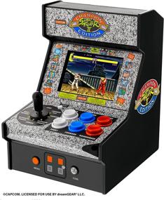 img 3 attached to 🕹️ My Arcade Street Fighter II Champion Edition Micro Player - Fully Playable, CO/VS Link for Multiplayer, 7.5" Collectible, Full Color Display, Battery/Micro USB Powered (DGUNL-3283)