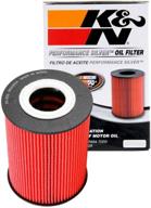 🔒 k&amp;n premium oil filter: engine protection for select porsche/bmw models (911, cayenne, macan, panamera, carrera, gt3, turbo, m5, m6) from 2006-2020, ps-7032 logo