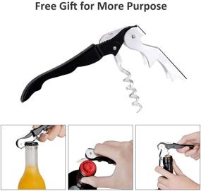 img 1 attached to Creative Bottle Opener Launcher with Cap Gun Opener and Bonus Corkscrew Wine Opener – Perfect for Home Bar, Party, and Drinking Game