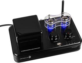img 2 attached to Dayton Audio HTA20BT Hybrid Stereo Tube Amplifier: Bluetooth 4.2, USB Aux in, Headphone & Sub Out