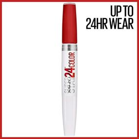 img 3 attached to 💄 Maybelline SuperStay 24 Keep It Red: Long-Lasting 2-Step Liquid Lipstick