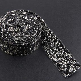 img 1 attached to Rhinestone Crystal Banding Applique 2Yardsx3Cm