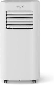 img 4 attached to Waykar 3-in-1 Portable Air Conditioner 10,000 BTU with Dehumidifier and Fan Mode for Home, Kitchen, RV, Bedroom - Suitable for Rooms up to 300 Sq.Ft