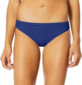 img 3 attached to 👙 Island Goddess Solid Hipster Bikini Swimsuit Bottom by La Blanca Women's