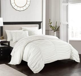 img 3 attached to Chic Home Comforter Contemporary Striped