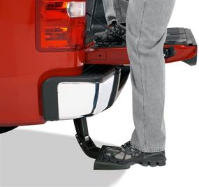 img 3 attached to 🚚 AMP Research 75308-01A BedStep: Retractable Bumper Step for 2011-2014 Chevrolet/GMC Silverado/Sierra 2500/3500 - Enhance Your Truck's Accessibility with this Quality Accessory