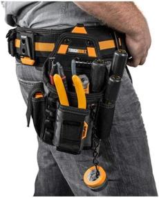 img 2 attached to 🔌 ToughBuilt Electrician ClipTech Pouch and Hub - Convenient Small Size with 13 Pockets and Loops (TB-CT-34)
