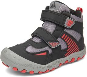 img 4 attached to Mishansha Hightop Non Slip Climbing Trekking Boys' Shoes for Outdoor