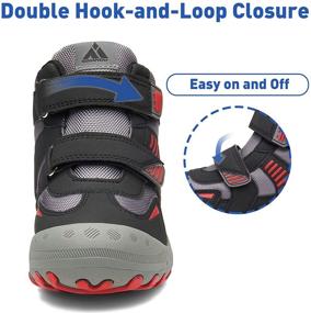 img 3 attached to Mishansha Hightop Non Slip Climbing Trekking Boys' Shoes for Outdoor