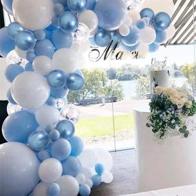 img 2 attached to DUILE Metallic Confetti Balloons Decoration