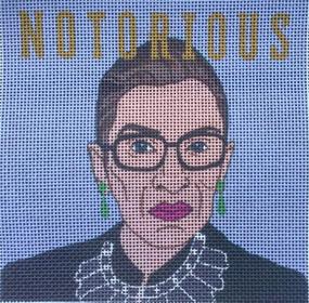 img 2 attached to Notorious Needlepoint Contemporary Needlework Celebrity