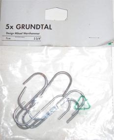 img 2 attached to 🪛 Ikea Grundtal 5 pc S Hook Hangers - Organize with 2.75" Efficiency!