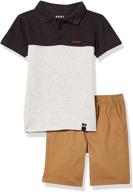 dkny boys shorts broadway black boys' clothing logo