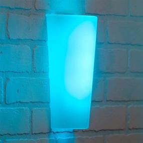 img 1 attached to 🌈 It's Exciting Lighting IEL-2750 Battery Powered Sconce, 11.5-Inch, White/Color Changing