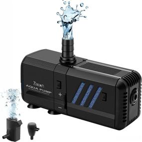 img 4 attached to 🐠 Zision Aquarium Water Pump Air Bubble Fish Tank Water Circulation System: Enhanced WaveMaker for Optimal Oxygenation (25W 500L/H)