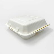 🍃 zume eco-friendly compostable compartment clamshell логотип