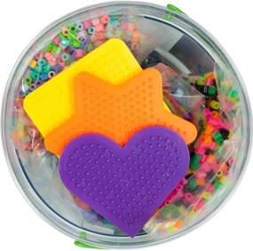 img 2 attached to Perler Fuse Activity Bucket - Arts & Crafts with 8500 Beads, One Size