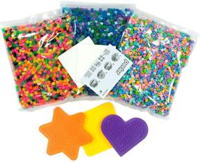 img 1 attached to Perler Fuse Activity Bucket - Arts & Crafts with 8500 Beads, One Size