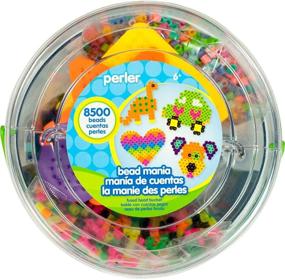 img 3 attached to Perler Fuse Activity Bucket - Arts & Crafts with 8500 Beads, One Size